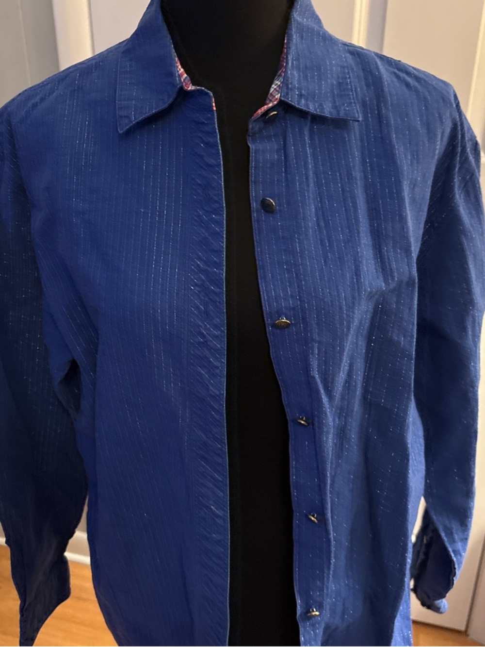 Wrangler Men's Royal Blue Lightweight Shirt Jacket
